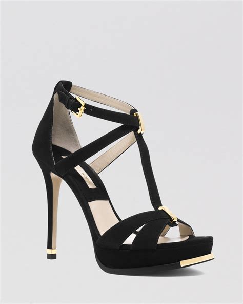 michael kors high heels schwarz